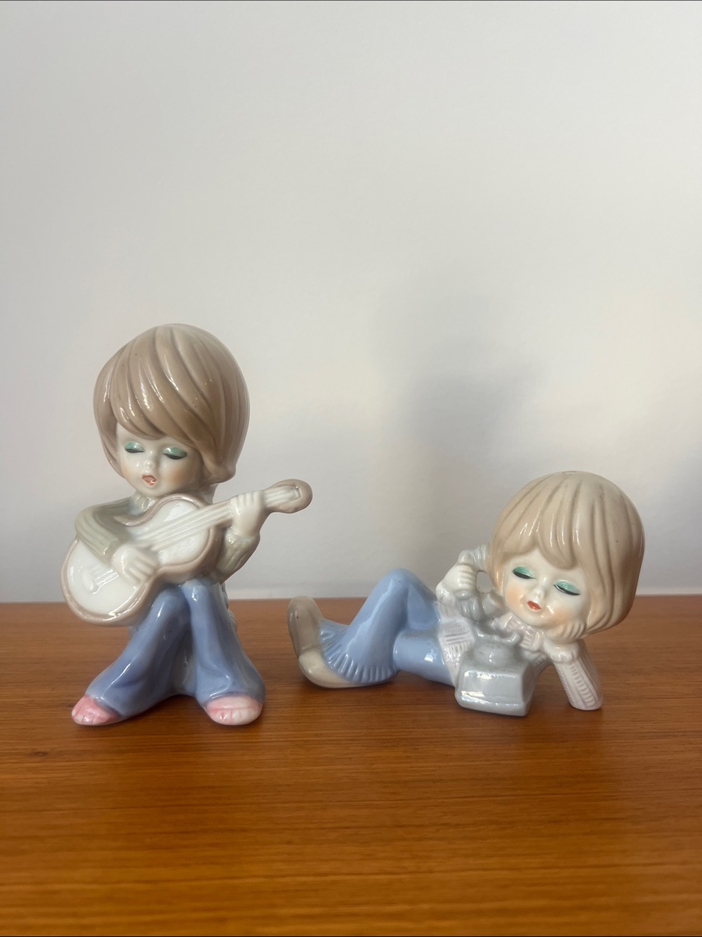 Mid Century Porcelain Teenage Figurines